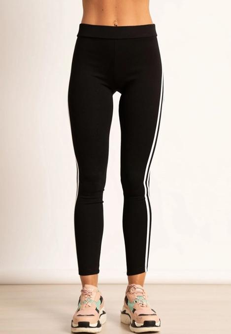 Colanti vatuiti,negri,cu dungi,albe,Engros